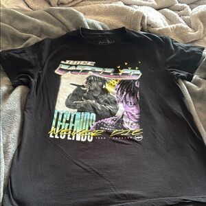 Juice world Black Graphic T-Shirt